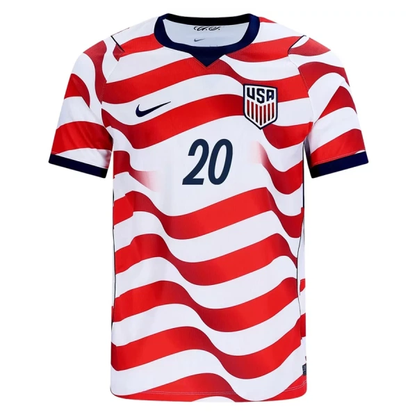 USA Balogun 20 Hjemmedrakt Herre VM 2026