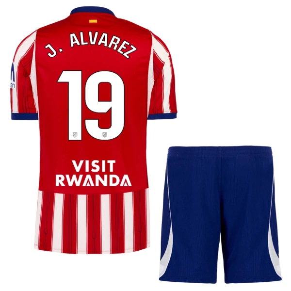 Atlético Madrid J. Alvarez 19 Hjemmedrakt Barn 2026-27 - med Bukse Atlético Madrid J. Alvarez 19 Hjemmedrakt Barn 2026-27 - med Bukse