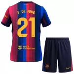 FC Barcelona Frenkie de Jong 21 Hjemmedrakt Barn 2026-27 - med Bukse
