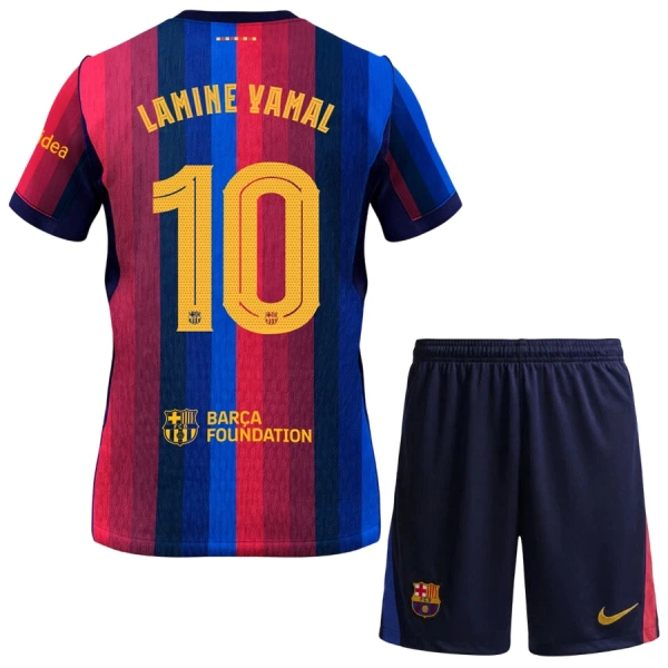 FC Barcelona Lamine Yamal 10 Hjemmedrakt Barn 2026-27 - med Bukse