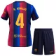FC Barcelona R. Araujo 4 Hjemmedrakt Barn 2026-27 - med Bukse FC Barcelona R. Araujo 4 Hjemmedrakt Barn 2026-27 - med Bukse