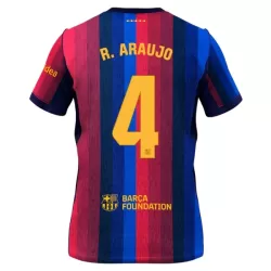 FC Barcelona R. Araujo 4 Hjemmedrakt Barn 2026-27 - med Bukse