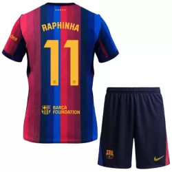 FC Barcelona Raphinha 11 Hjemmedrakt Barn 2026-27 - med Bukse
