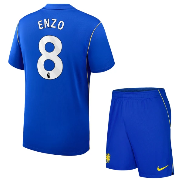 Chelsea Enzo 8 Hjemmedrakt Barn 2026-27 - med Bukse Chelsea Enzo 8 Hjemmedrakt Barn 2026-27 - med Bukse