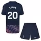 Tottenham Hotspur Kudus 20 Bortedrakt Barn 2026-27 - med Bukse Tottenham Hotspur Kudus 20 Bortedrakt Barn 2026-27 - med Bukse