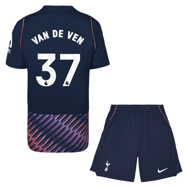 Tottenham Hotspur Van De Ven 37 Bortedrakt Barn 2026-27 - med Bukse Tottenham Hotspur Van De Ven 37 Bortedrakt Barn 2026-27 - med Bukse