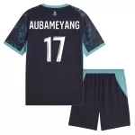 Olympique de Marseille Aubameyang 17 Bortedrakt Barn 2026-27 - med Bukse