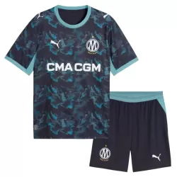 Olympique de Marseille Aubameyang 17 Bortedrakt Barn 2026-27 - med Bukse