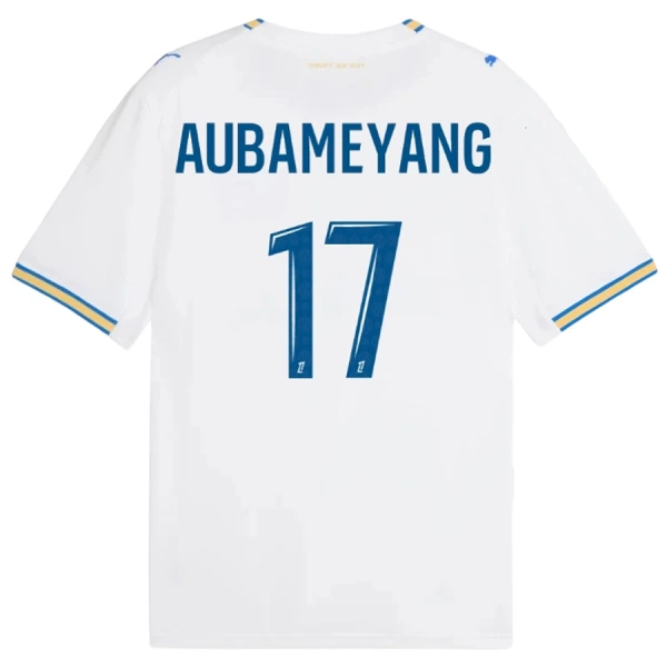 Olympique de Marseille Aubameyang 17 Hjemmedrakt Herre 2026-27 Olympique de Marseille Aubameyang 17 Hjemmedrakt Herre 2026-27