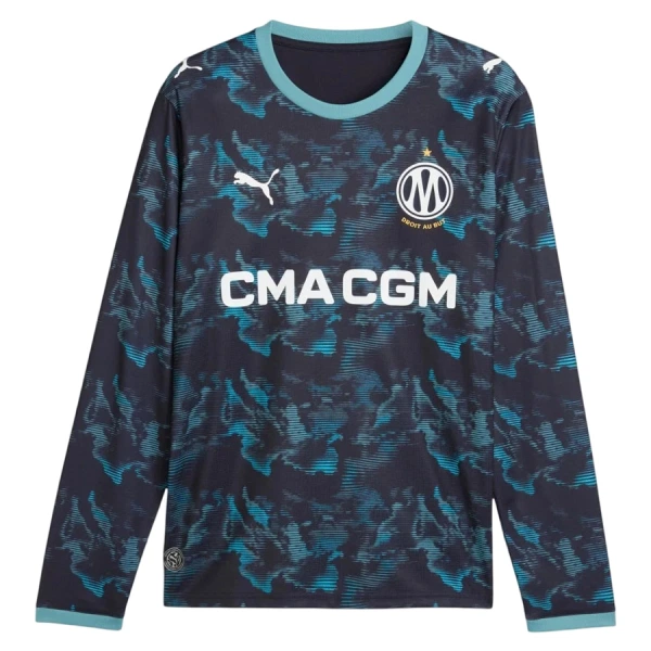 Olympique de Marseille Bortedrakt Herre 2026-27 Langermet Olympique de Marseille Bortedrakt Herre 2026-27 Langermet