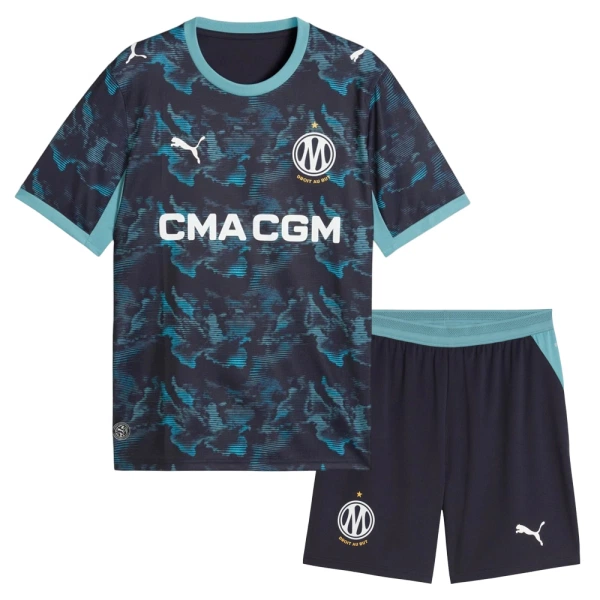 Olympique de Marseille Greenwood 10 Bortedrakt Barn 2026-27 - med Bukse