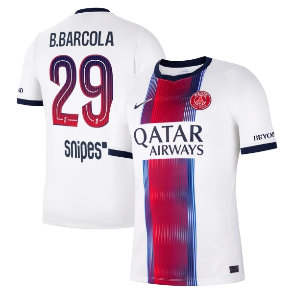 Paris Saint-Germain Bradley Barcola 29 Bortedrakt Herre 2026-27