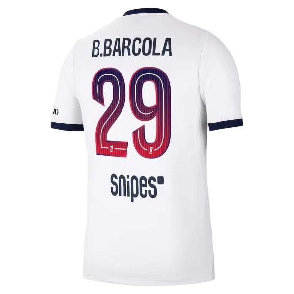Paris Saint-Germain Bradley Barcola 29 Bortedrakt Herre 2026-27
