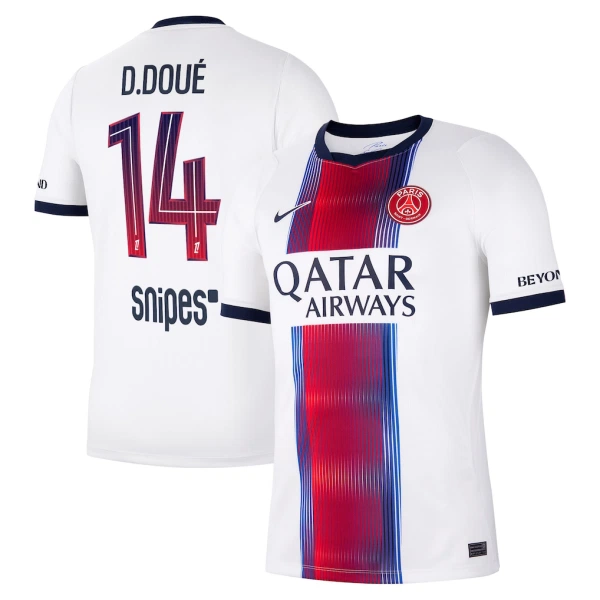 Paris Saint-Germain Desire Doue 14 Bortedrakt Herre 2026-27 Paris Saint-Germain Desire Doue 14 Bortedrakt Herre 2026-27