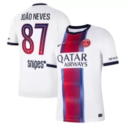 Paris Saint-Germain Joao Neves 87 Bortedrakt Herre 2026-27 Paris Saint-Germain Joao Neves 87 Bortedrakt Herre 2026-27