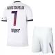 Paris Saint-Germain Kvaratskhelia 7 Bortedrakt Barn 2026-27 - med Bukse Paris Saint-Germain Kvaratskhelia 7 Bortedrakt Barn 2026-27 - med Bukse