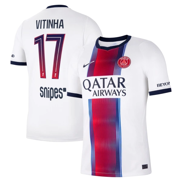 Paris Saint-Germain Vitinha 17 Bortedrakt Herre 2026-27 Paris Saint-Germain Vitinha 17 Bortedrakt Herre 2026-27