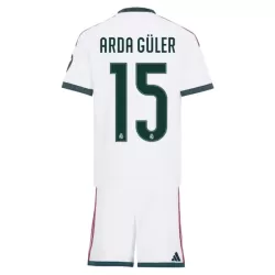 Real Madrid Arda Guler 15 Hjemmedrakt Barn 2026-27 - med Bukse Real Madrid Arda Guler 15 Hjemmedrakt Barn 2026-27 - med Bukse