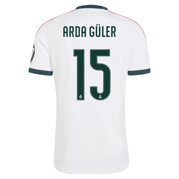 Real Madrid Arda Guler 15 Hjemmedrakt Herre 2026-27 Real Madrid Arda Guler 15 Hjemmedrakt Herre 2026-27