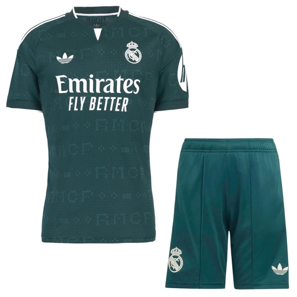 Real Madrid Bortedrakt Barn 2026-27 - med Bukse Real Madrid Bortedrakt Barn 2026-27 - med Bukse