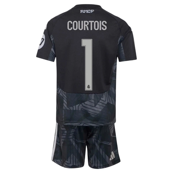 Real Madrid Courtois 1 Keeper Hjemmedrakt Barn 2026-27 - med Bukse Real Madrid Courtois 1 Keeper Hjemmedrakt Barn 2026-27 - med Bukse