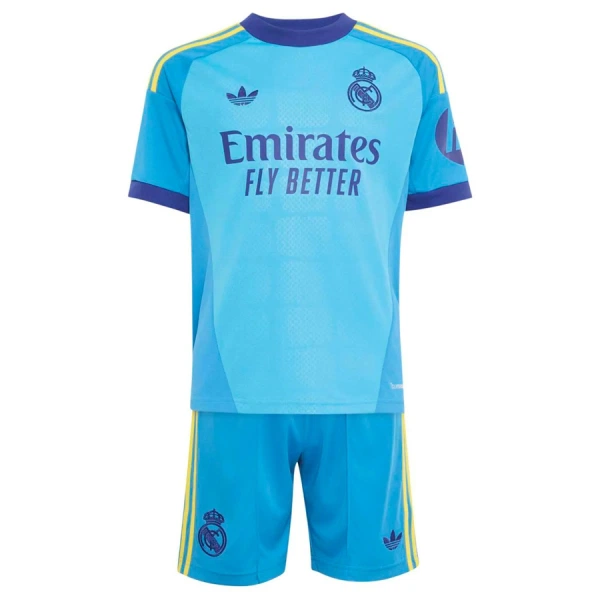 Real Madrid Keeper Bortedrakt Barn 2026-27 - med Bukse Real Madrid Keeper Bortedrakt Barn 2026-27 - med Bukse