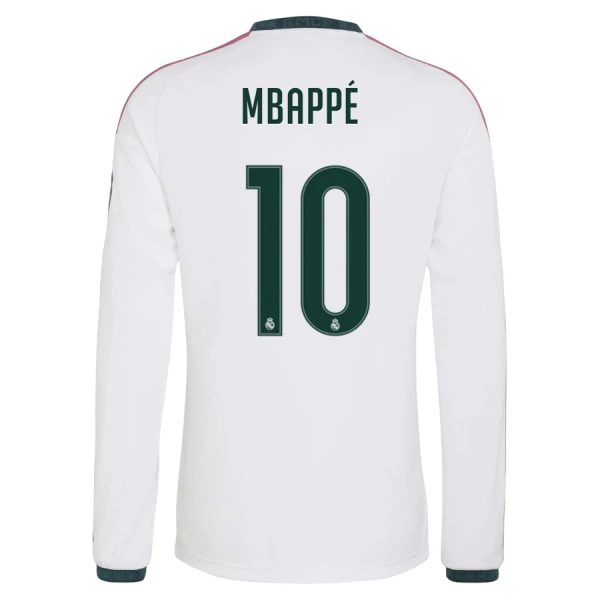 Real Madrid Mbappé 10 Hjemmedrakt Herre 2026-27 Langermet Real Madrid Mbappé 10 Hjemmedrakt Herre 2026-27 Langermet