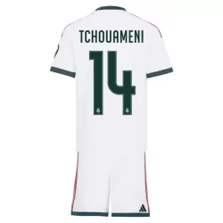 Real Madrid Tchouaméni 14 Hjemmedrakt Barn 2026-27 - med Bukse Real Madrid Tchouaméni 14 Hjemmedrakt Barn 2026-27 - med Bukse