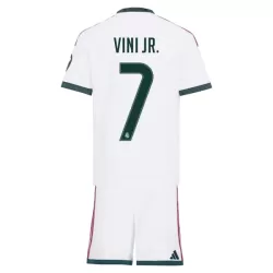 Real Madrid Vini JR 7 Hjemmedrakt Barn 2026-27 - med Bukse Real Madrid Vini JR 7 Hjemmedrakt Barn 2026-27 - med Bukse