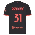 AC Milan Pavlovic 31 Tredjedrakt Herre 2026-27