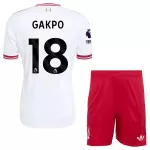 Liverpool Gakpo 18 Bortedrakt Barn 2026-27 - med Bukse