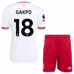 Liverpool Gakpo 18 Bortedrakt Barn 2026-27 - med Bukse Liverpool Gakpo 18 Bortedrakt Barn 2026-27 - med Bukse