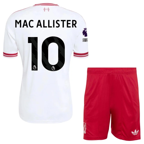 Liverpool Mac Allister 10 Bortedrakt Barn 2026-27 - med Bukse