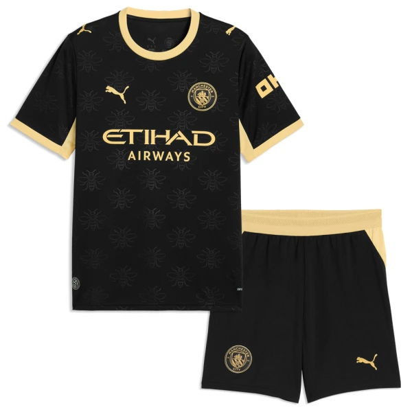 Manchester City Haaland 9 Bortedrakt Barn 2026-27 - med Bukse