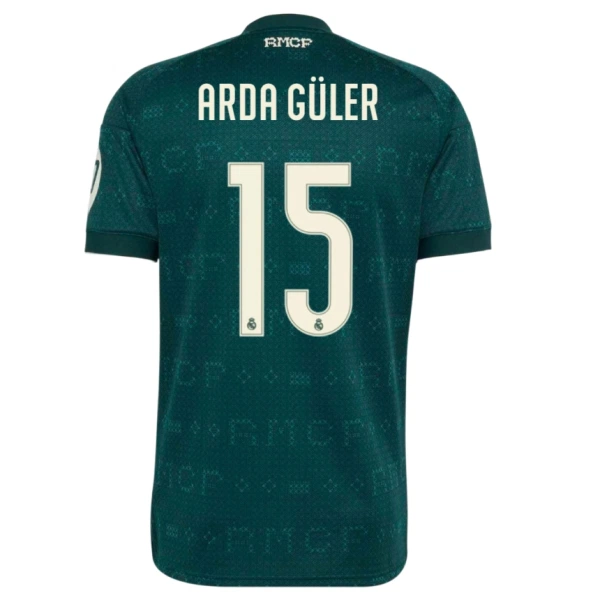 Real Madrid Arda Guler 15 Bortedrakt Herre 2026-27 Real Madrid Arda Guler 15 Bortedrakt Herre 2026-27