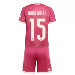 Real Madrid Arda Guler 15 Tredjedrakt Barn 2026-27 - med Bukse Real Madrid Arda Guler 15 Tredjedrakt Barn 2026-27 - med Bukse