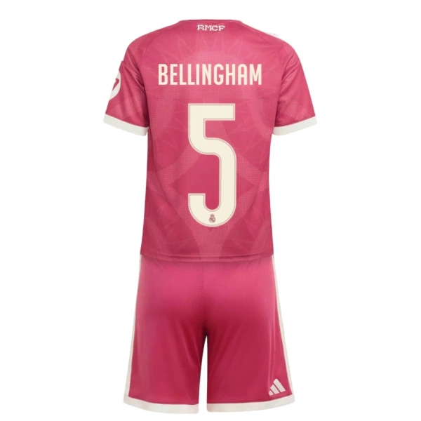 Real Madrid Bellingham 5 Tredjedrakt Barn 2026-27 - med Bukse Real Madrid Bellingham 5 Tredjedrakt Barn 2026-27 - med Bukse