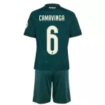 Real Madrid Camavinga 6 Bortedrakt Barn 2026-27 - med Bukse