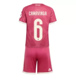 Real Madrid Camavinga 6 Tredjedrakt Barn 2026-27 - med Bukse Real Madrid Camavinga 6 Tredjedrakt Barn 2026-27 - med Bukse