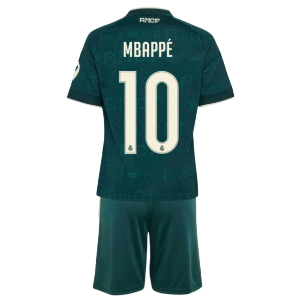 Real Madrid Mbappé 10 Bortedrakt Barn 2026-27 - med Bukse Real Madrid Mbappé 10 Bortedrakt Barn 2026-27 - med Bukse