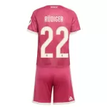 Real Madrid Rudiger 22 Tredjedrakt Barn 2026-27 - med Bukse