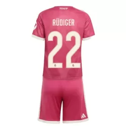 Real Madrid Rudiger 22 Tredjedrakt Barn 2026-27 - med Bukse Real Madrid Rudiger 22 Tredjedrakt Barn 2026-27 - med Bukse