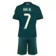 Real Madrid Vini JR. 7 Bortedrakt Barn 2026-27 - med Bukse Real Madrid Vini JR. 7 Bortedrakt Barn 2026-27 - med Bukse