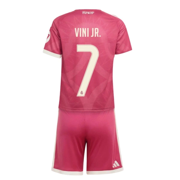Real Madrid Vini JR. 7 Tredjedrakt Barn 2026-27 - med Bukse Real Madrid Vini JR. 7 Tredjedrakt Barn 2026-27 - med Bukse