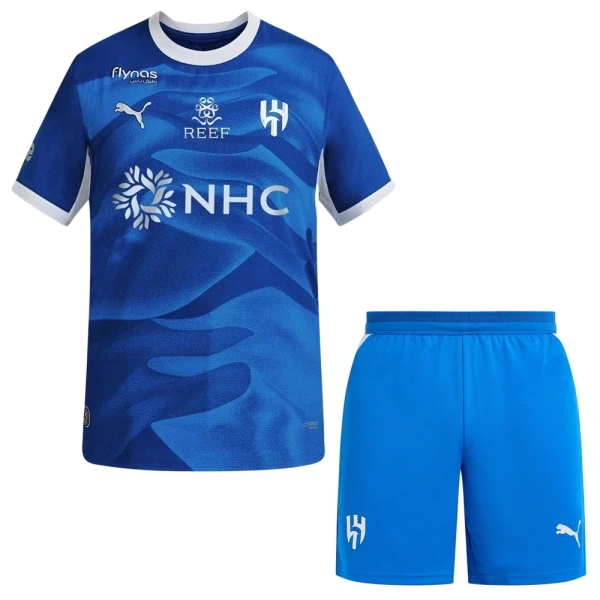 Al Hilal SFC Hjemmedrakt Barn 2026-27 - med Bukse Al Hilal SFC Hjemmedrakt Barn 2026-27 - med Bukse