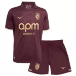 AS Monaco Bortedrakt Barn 2026-27 - med Bukse