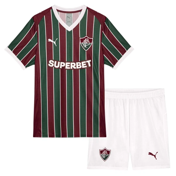 Fluminense FC Hjemmedrakt Barn 2026-27 - med Bukse Fluminense FC Hjemmedrakt Barn 2026-27 - med Bukse