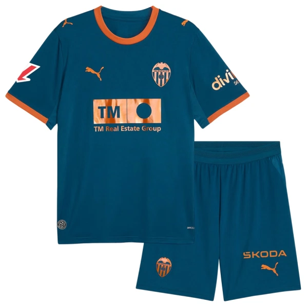 Valencia CF Bortedrakt Barn 2026-27 - med Bukse