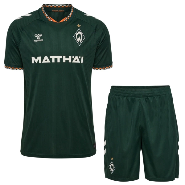 Werder Bremen Bortedrakt Barn 2026-27 - med Bukse Werder Bremen Bortedrakt Barn 2026-27 - med Bukse