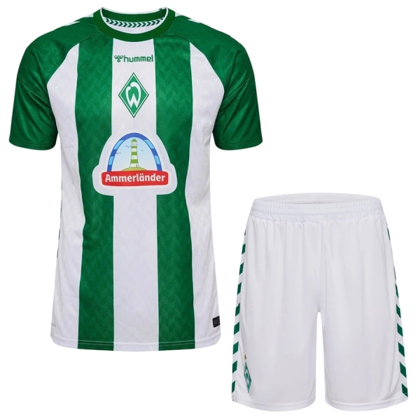 Werder Bremen Hjemmedrakt Barn 2026-27 - med Bukse Werder Bremen Hjemmedrakt Barn 2026-27 - med Bukse